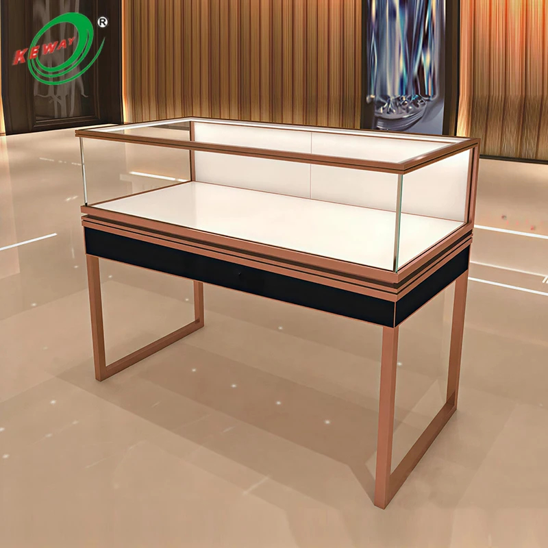 Luxury Watch Boutique - Niestandardowe, luksusowe rozwiązania wystawowe dla handlu