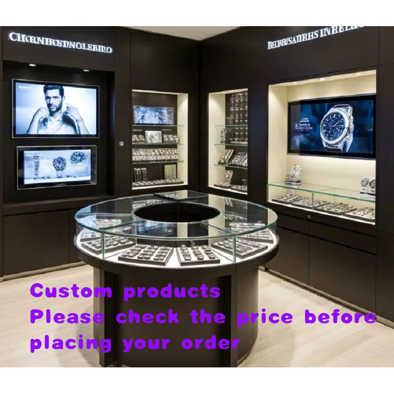 Luxury Watch Boutique - Customowy Luksusowy Wystawowy Stojak na Zegarki