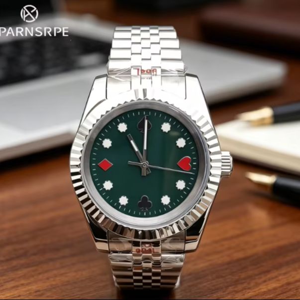 Luxury Watch Boutique - PARNSRPE 39mm Butikowy zegarek męski Luksusowy