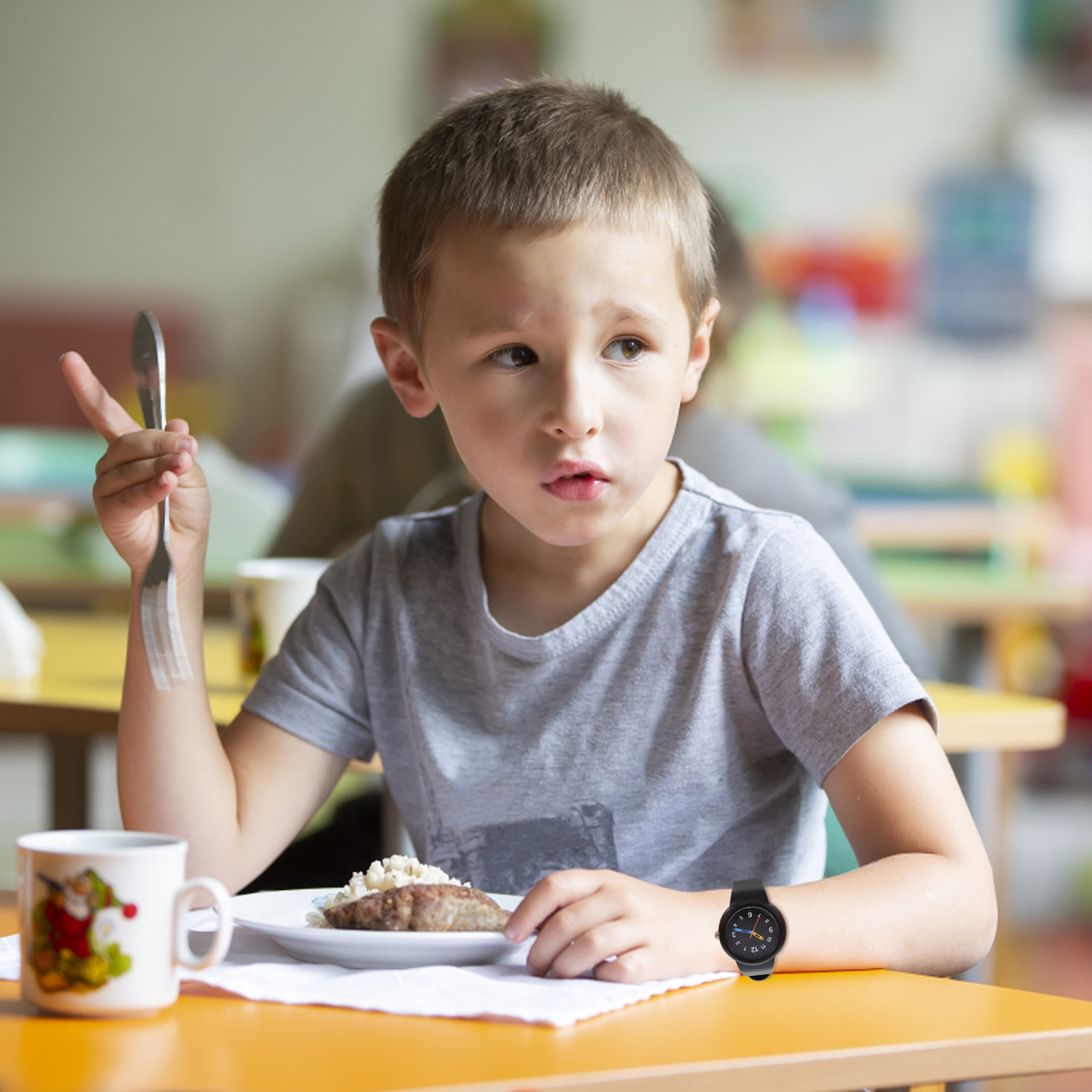 Luxury Watch Kids - 1 szt. Wodoodporny zegarek dla dzieci