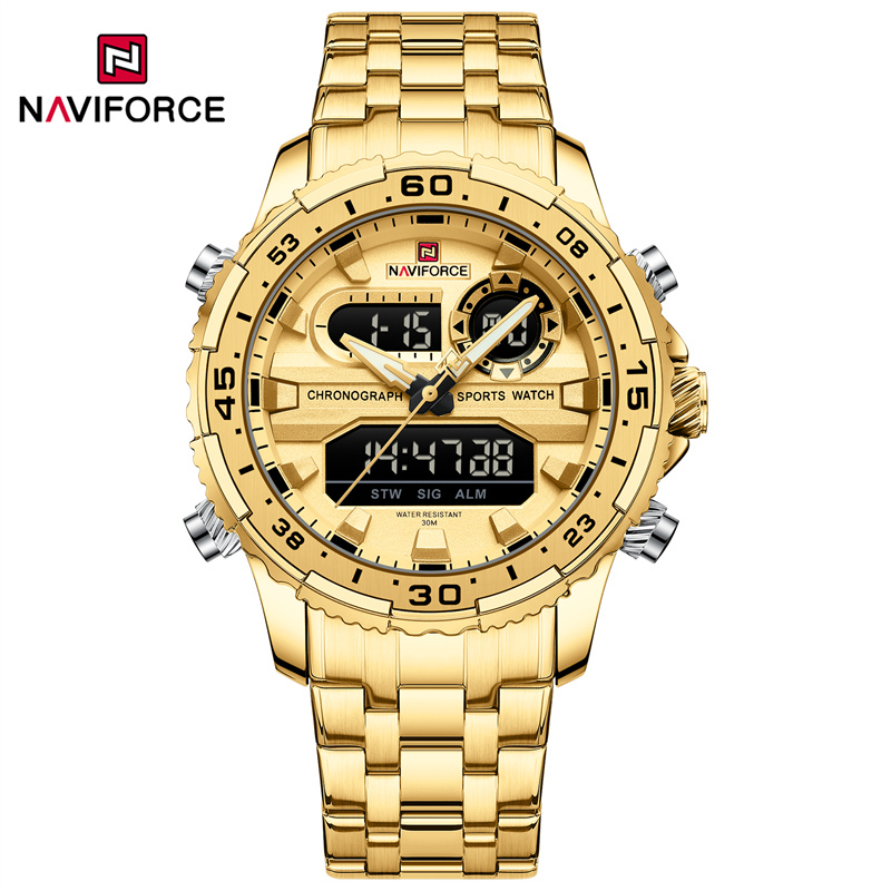 Luxury Watch Trading - Zegarki kwarcowe NAVIFORCE męskie luksusowe wojskowe
