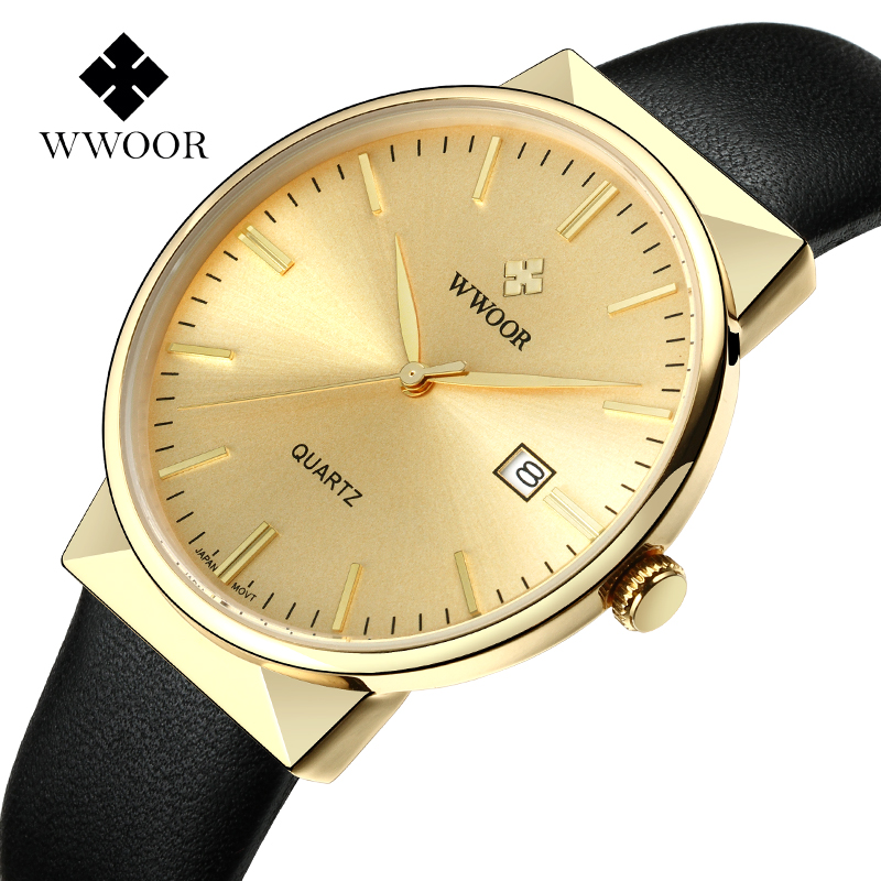 Luxury Watch All Black - Zegarki męskie WWOOR Top Marka Luksusowe