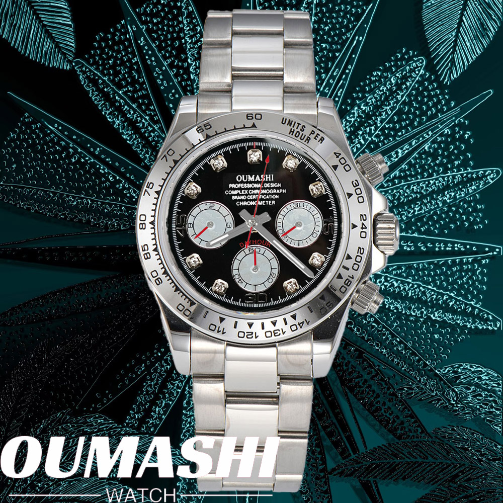 Luxury Watch Time - Luksusowy zegarek VK63 39,3 mm kwarcowy