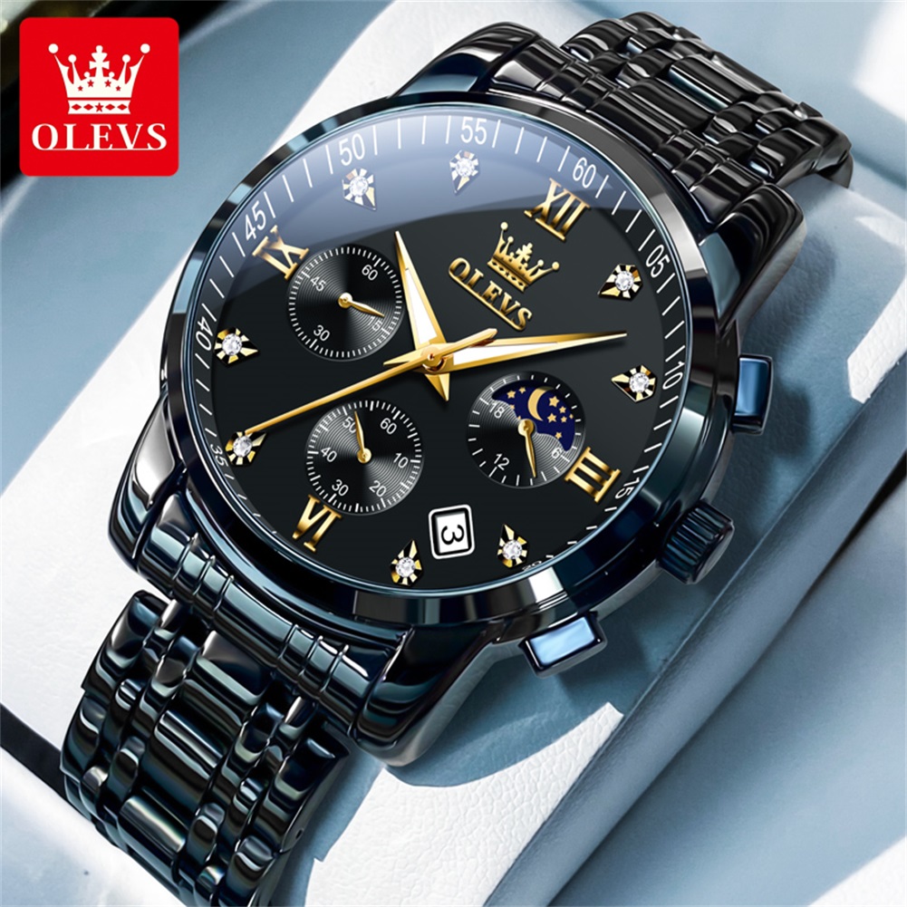 Luxury Watch For Sale - OLEVS Popularne męskie zegarki ze stali