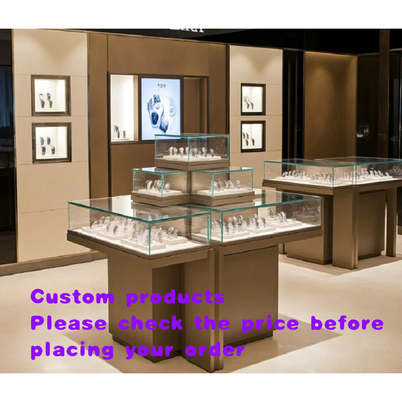 Luxury Watch Levels - Personalizowana, luksusowa, wielopoziomowa wyspa na zegarki,