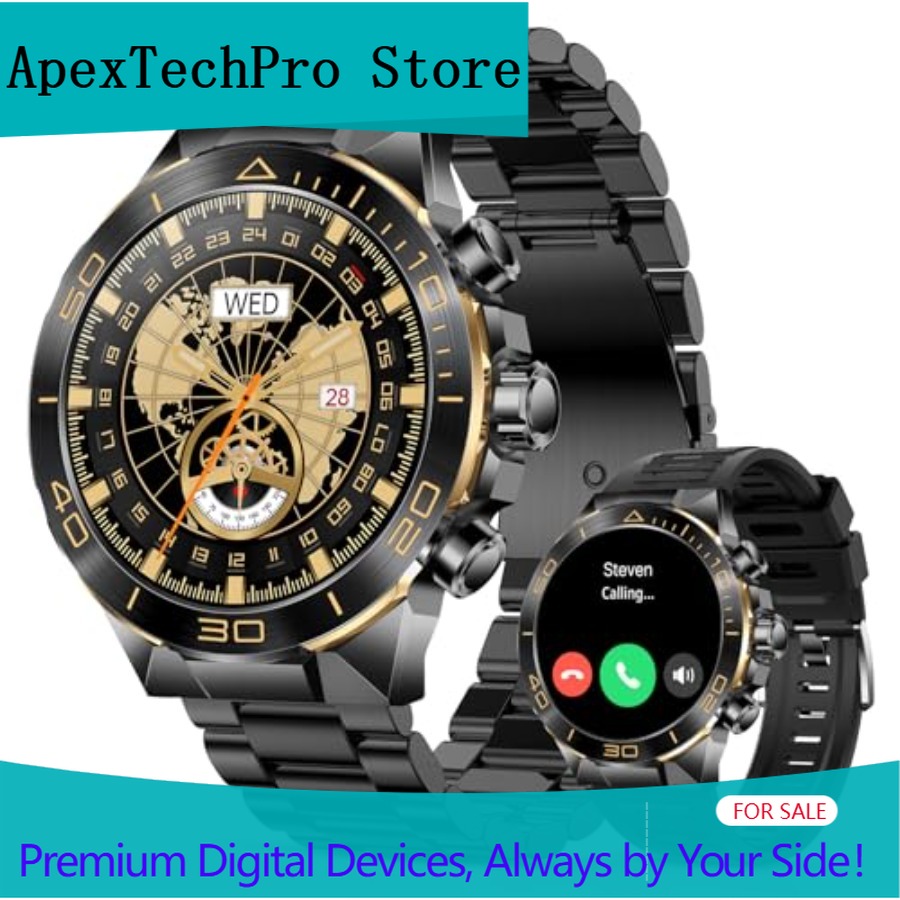 Luxury Watch Image - ApexTPSmart Watch dla mężczyzn z funkcją