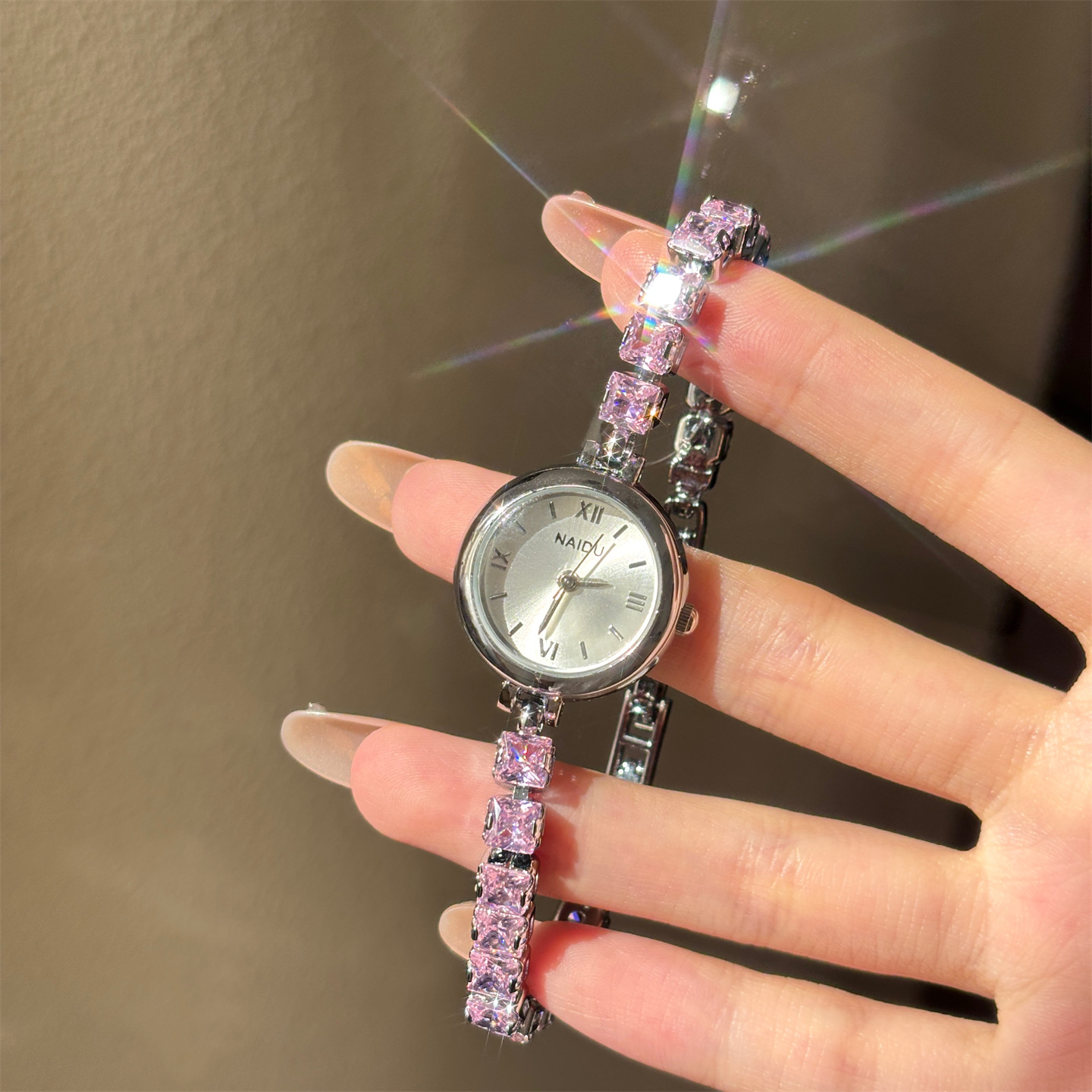 Luxury Watch Levels - Nowy modny zegarek-bransoletka dla kobiet, wysadzany