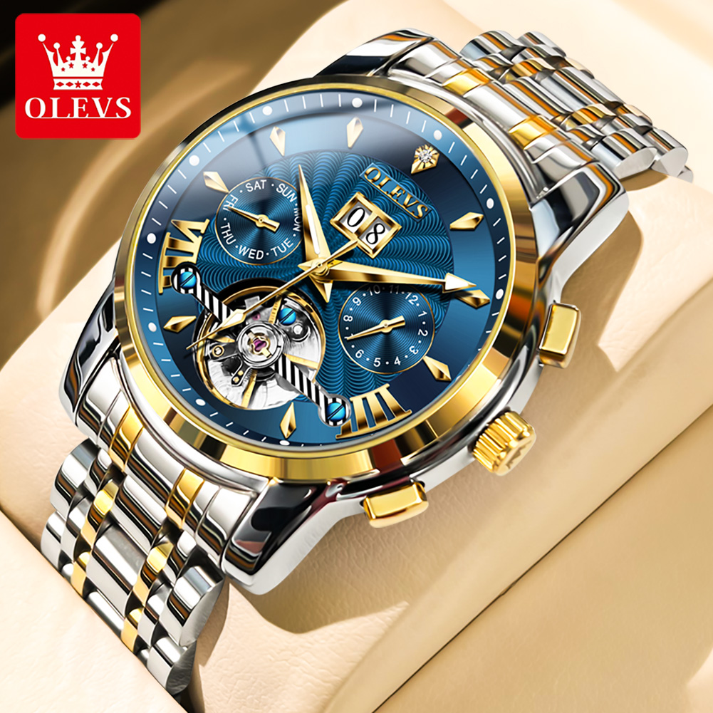 Luxury Watch Business - Zegarki męskie OLEVS, luksusowe, modne, z