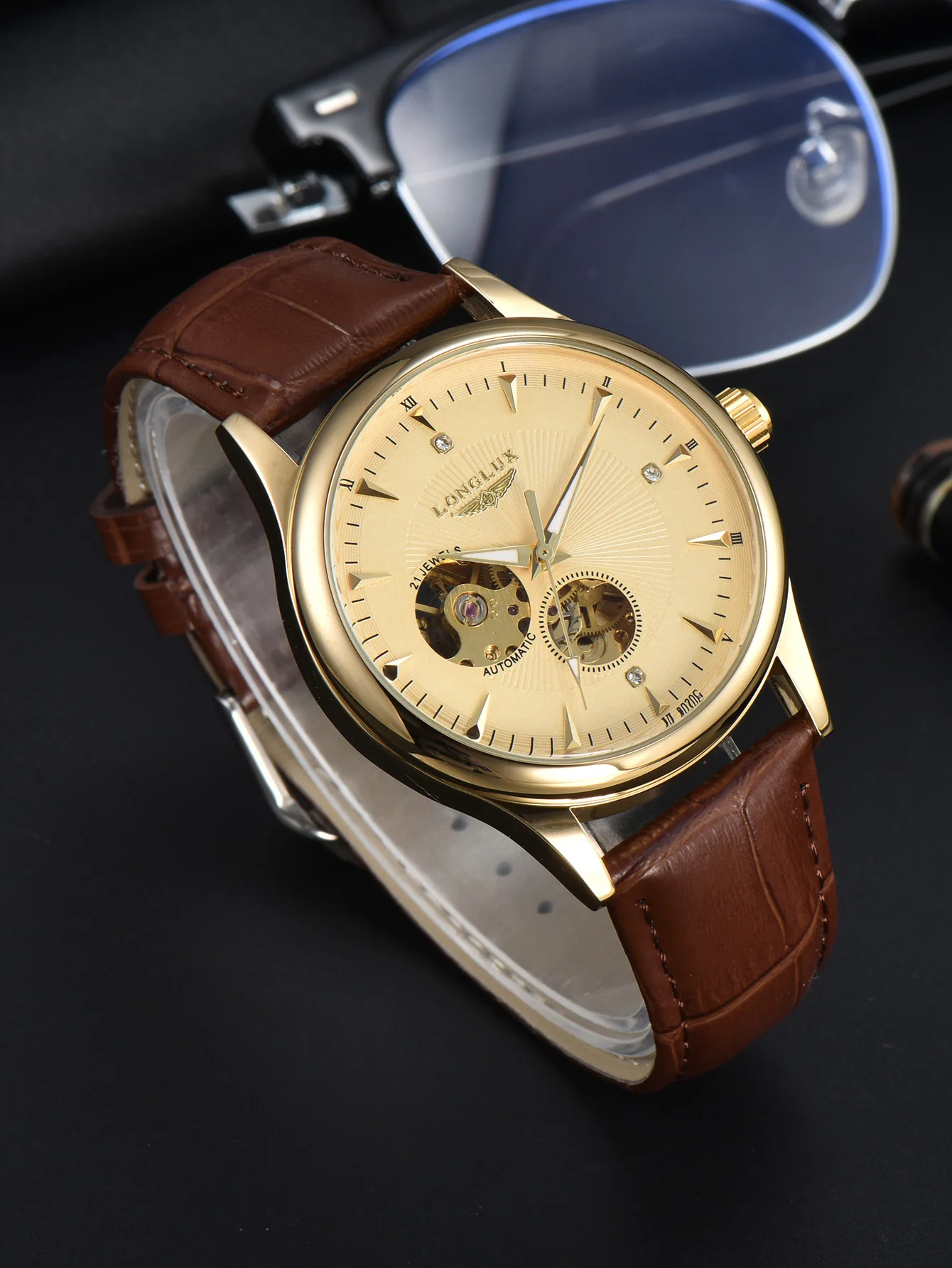 Seiko Watch 5 Sports - Zegarek automatyczny LONGLUX, elegancki styl, hurtowa