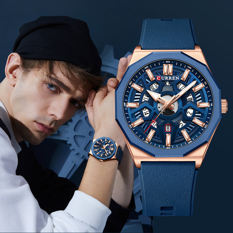 CURREN Nowy Oryginalny Męski Z – Luxury Watch Brand List recenzja i cena
