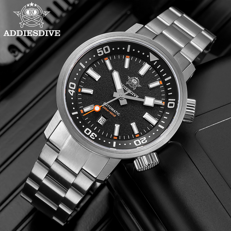 ADDIESDIVE 200M Automatyczny Z – Guilloché Dial Watch recenzja i cena