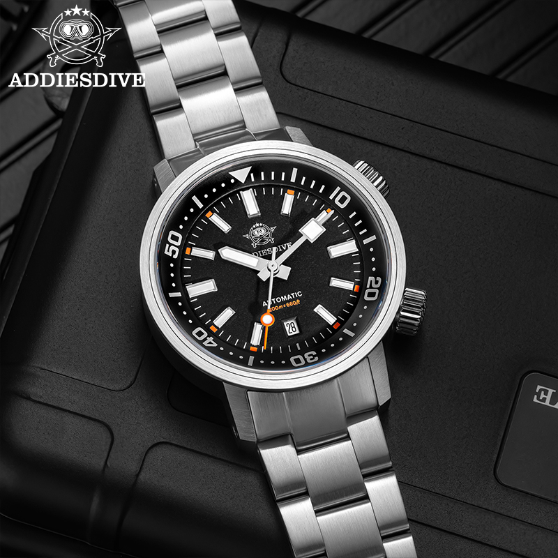 ADDIESDIVE 200M Automatyczny Z – Guilloché Dial Watch recenzja i cena