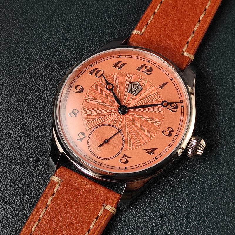 Zegarek mechaniczny manualny 4 – Guilloché Dial Watch recenzja i cena
