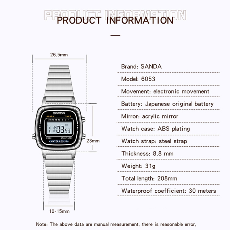 Kobiety SANDA złote klasyczny  – Luxury Watch Time recenzja i cena