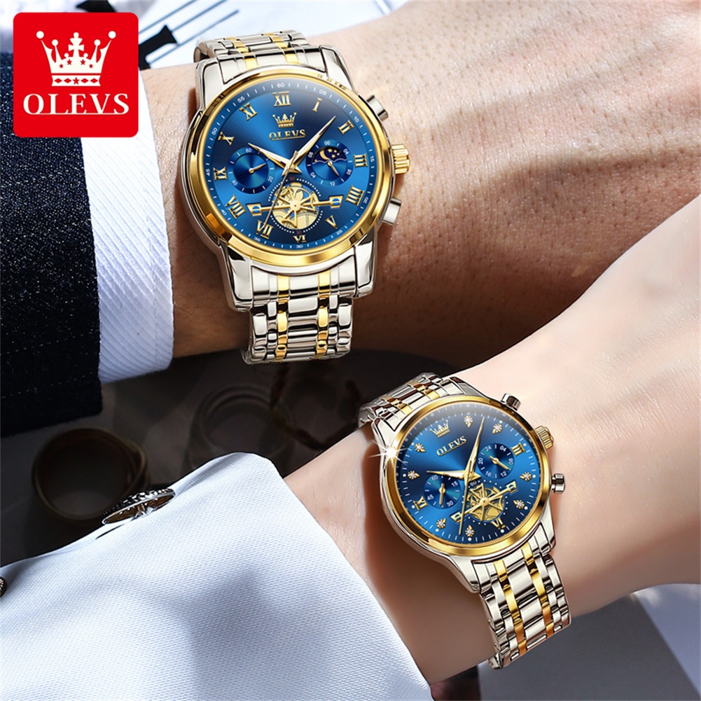 OLEVS Kwarcowy zegarek dla par – Luxury Watch Time recenzja i cena