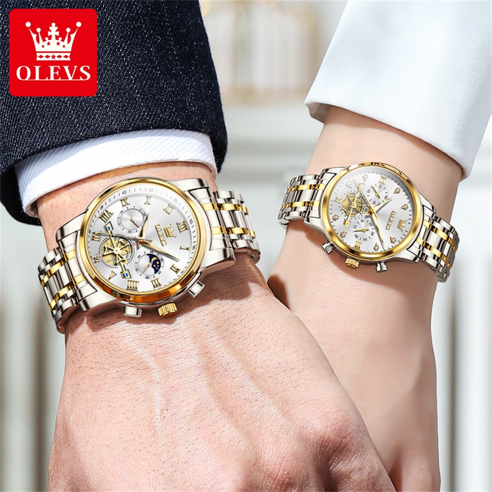 OLEVS Kwarcowy zegarek dla par – Luxury Watch Time recenzja i cena