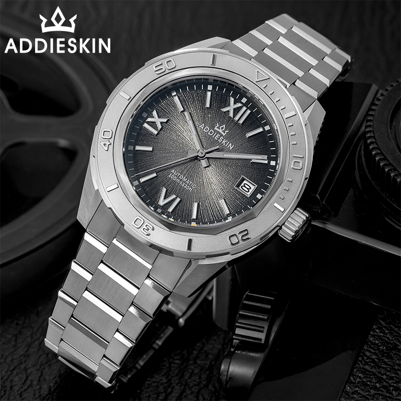 AddiesKin K002 40mm Męski Zega – Luxury Watch All Black recenzja i cena
