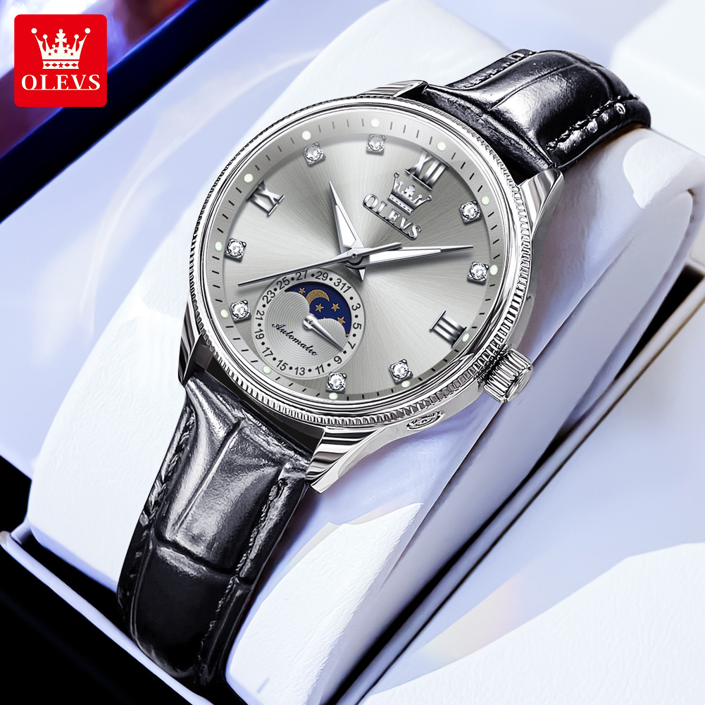 Zegarki damskie OLEVS z fazami – Luxury Watch Time recenzja i cena
