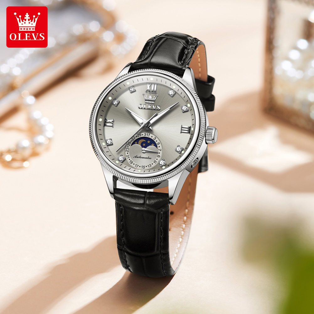 Zegarki damskie OLEVS z fazami – Luxury Watch Time recenzja i cena