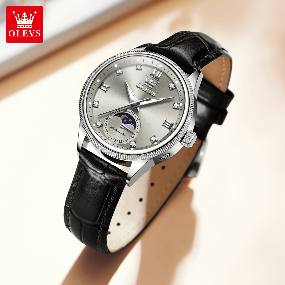 Zegarki damskie OLEVS z fazami – Luxury Watch Time recenzja i cena