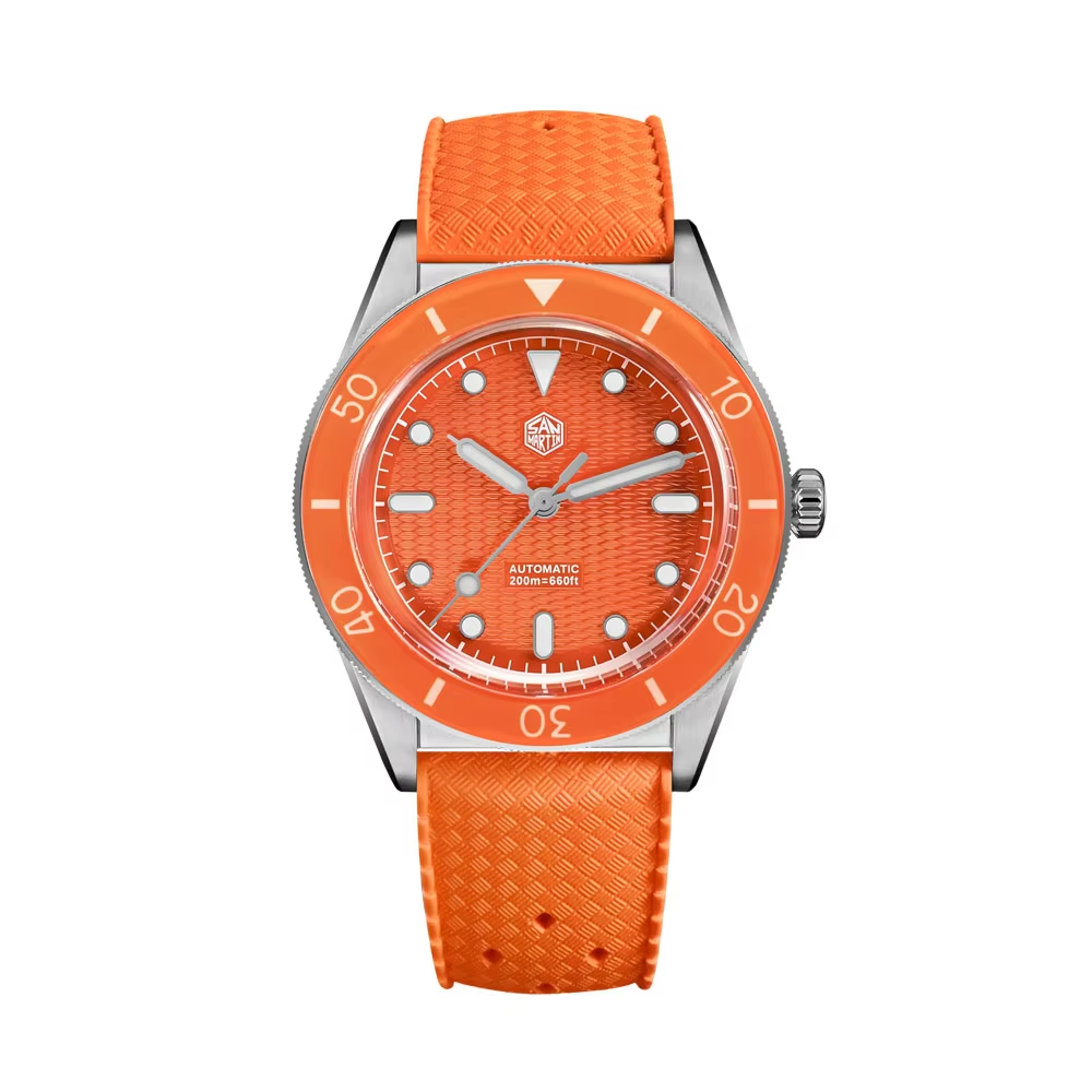 Zegarek mechaniczny San Martin – Guilloché Dial Watch recenzja i cena