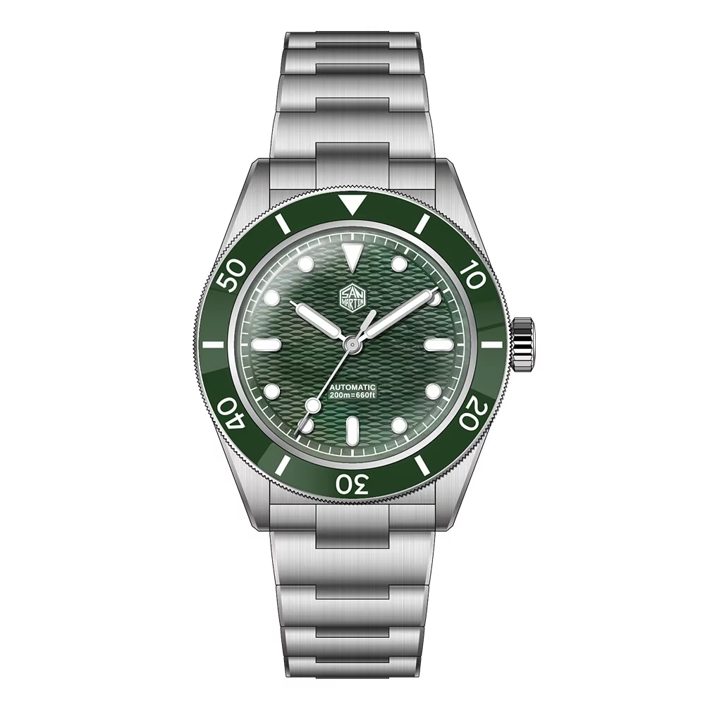 Zegarek mechaniczny San Martin – Guilloché Dial Watch recenzja i cena