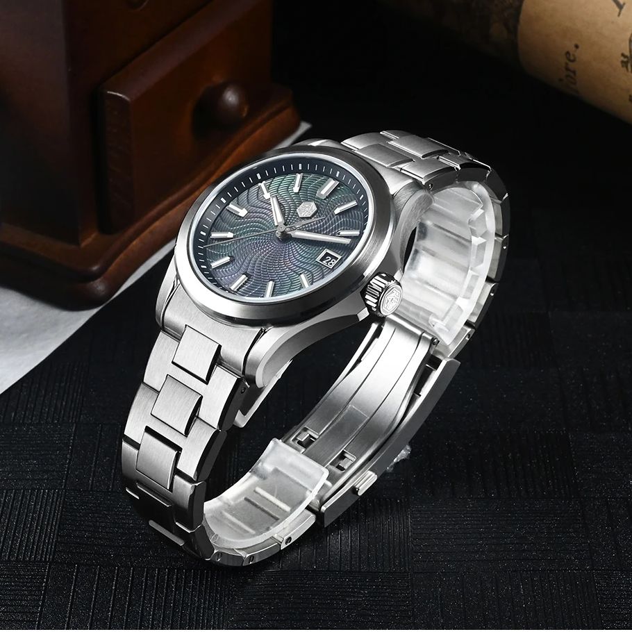 Męski zegarek automatyczny San – Guilloché Dial Watch recenzja i cena