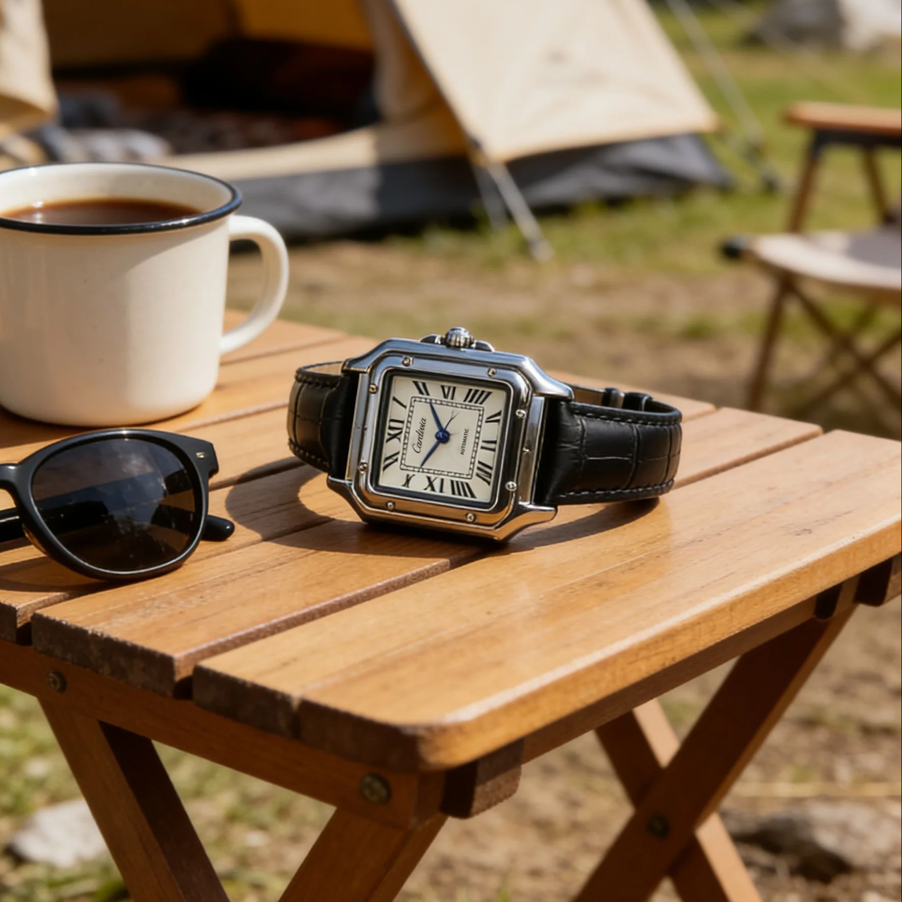 Damski zegarek kwarcowy w styl – Cartier Watch Santos recenzja i cena