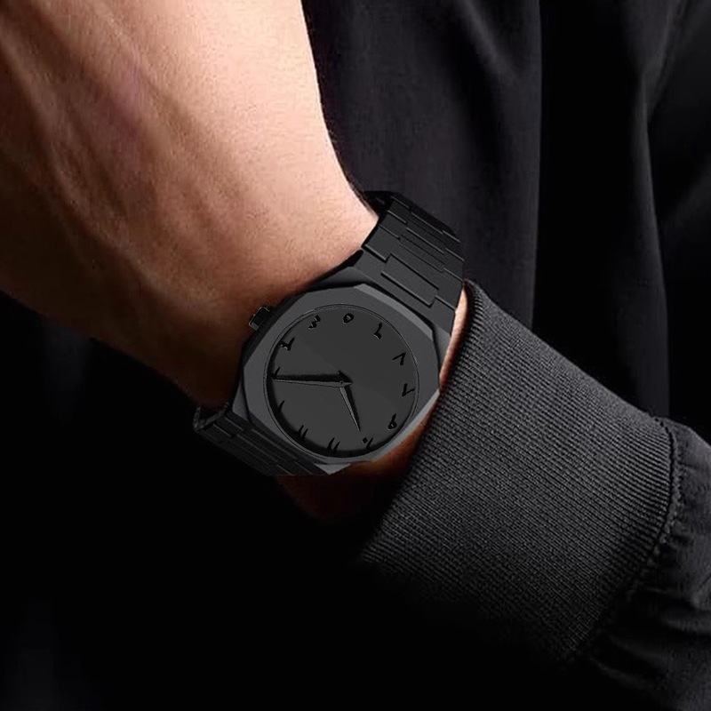 Męski zegarek kwarcowy 2026, l – Luxury Watch All Black recenzja i cena