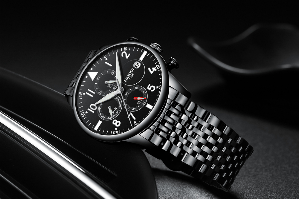 NIBOSI Modne Zegarki Męskie To – Luxury Watch For Sale recenzja i cena