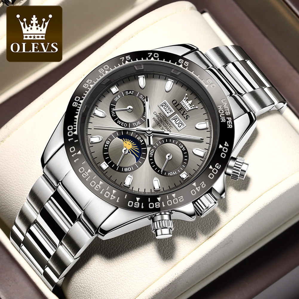 OLEVS 6654 luksusowy męski zeg – Seiko Watch 5 Sports recenzja i cena