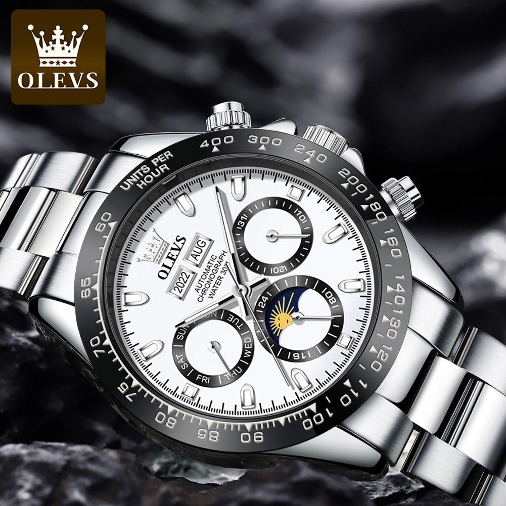 OLEVS 6654 luksusowy męski zeg – Seiko Watch 5 Sports recenzja i cena
