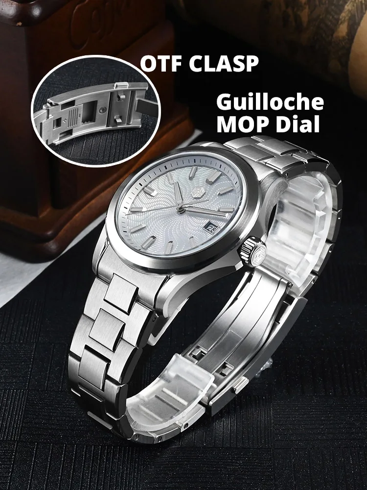 Zegarek męski San Martin SN015 – Guilloché Dial Watch recenzja i cena