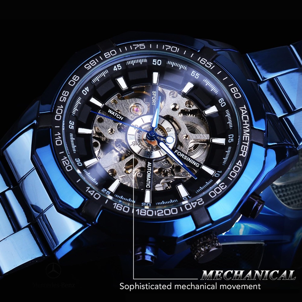 Męski zegarek mechaniczny szki – Luxury Watch Image recenzja i cena
