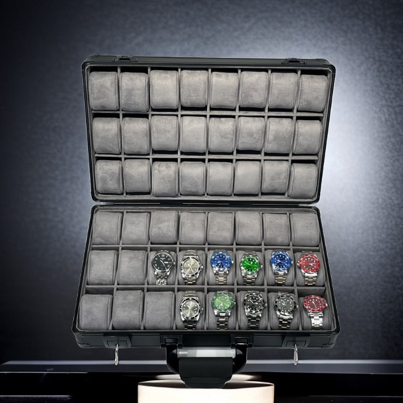 Aluminiowe zielone pudełko na  – Luxury Watch Jaeger Lecoultre recenzja i cena