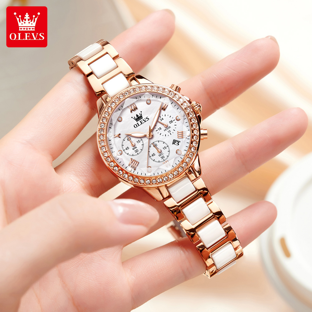 Zegarek damski kwarcowy OLEVS  – Luxury Watch Time recenzja i cena