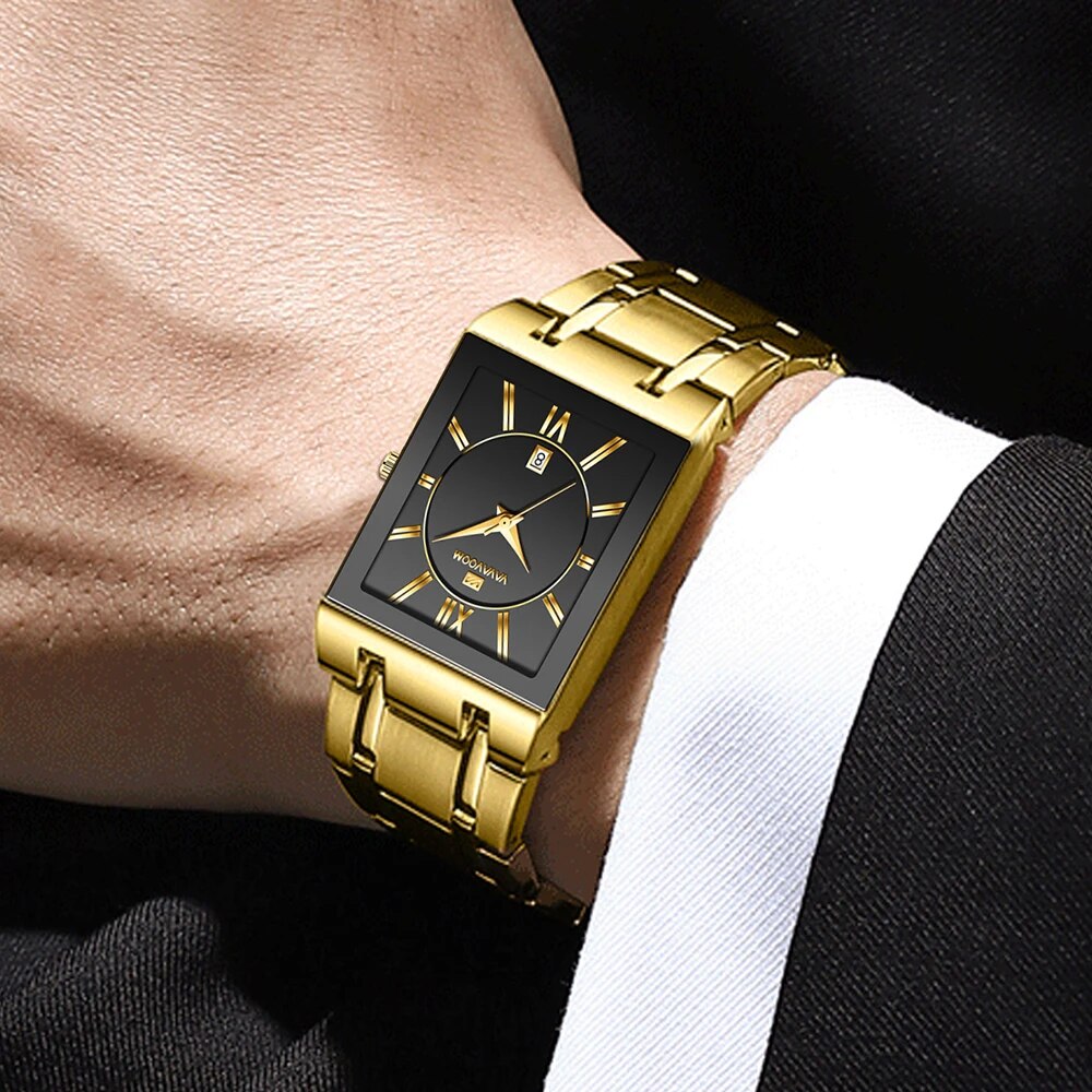 Męski zegarek biznesowy Prosta – Luxury Watch All Black recenzja i cena