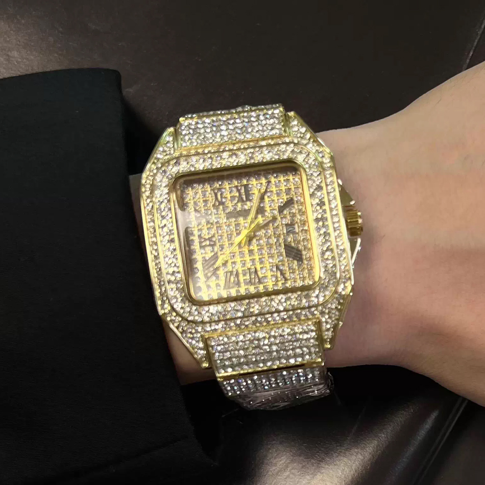 Złoty lub czarny zegarek Ice O – Luxury Watch All Black recenzja i cena