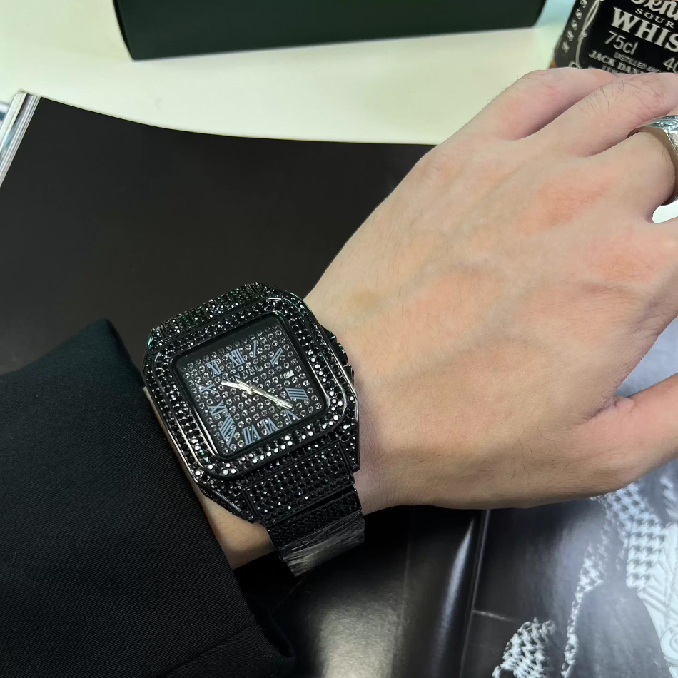 Złoty lub czarny zegarek Ice O – Luxury Watch All Black recenzja i cena